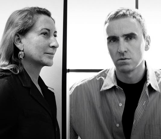 Prada veste Simons. E viceversa. Annunciata la nuova co-direzione Miuccia Prada e Raf Simons