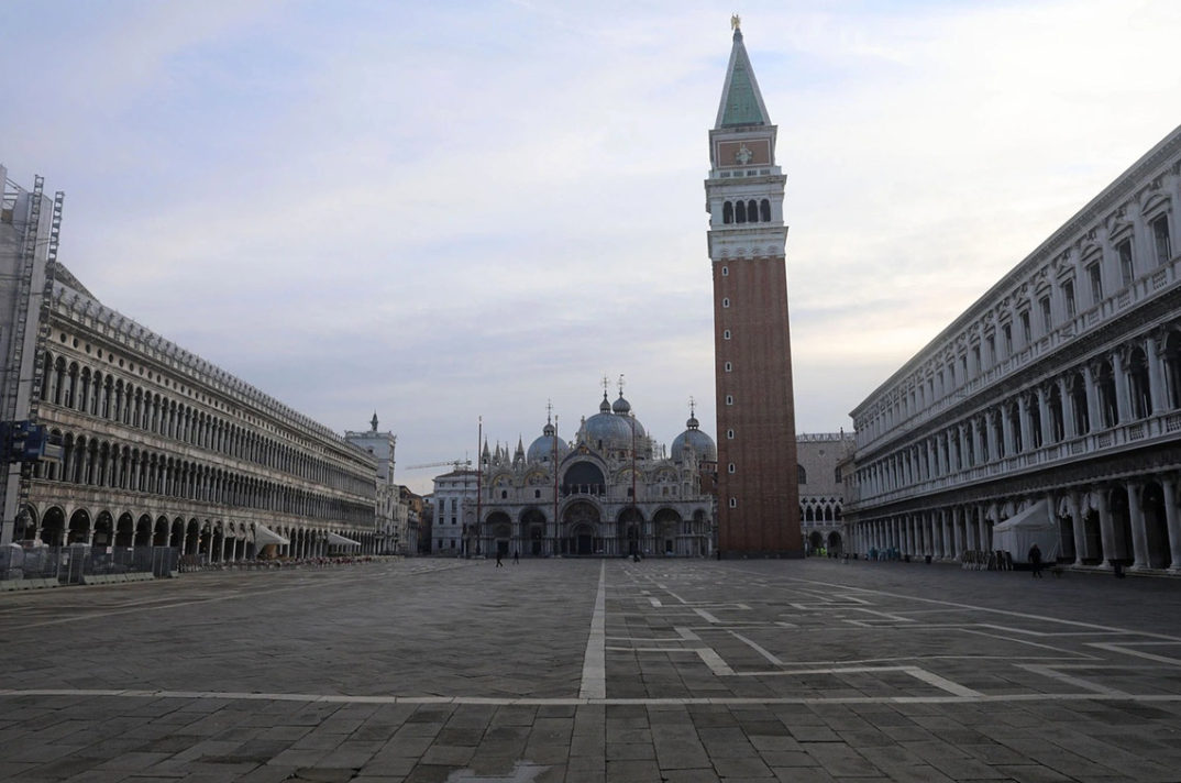 Venezia deserta ai tempi del Coronavirus (Fonte: TheInspiration)