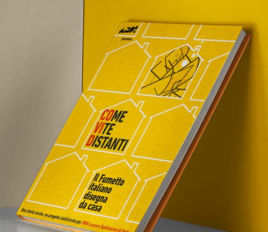 COme VIte Distanti: il mondo del fumetto unito per una giusta causa La copertina di "COme VIte Distanti", ideato da ARF!, che coinvolgerà i nomi di punta del panorama del fumetto italiano