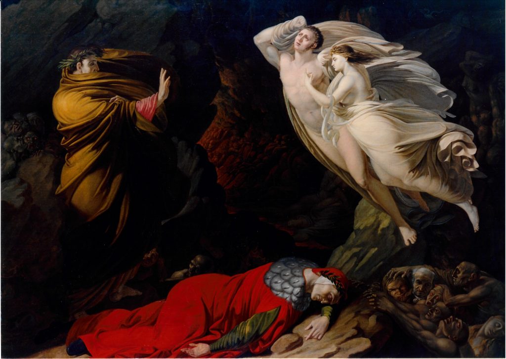 “Francesca da Rimini nell’inferno dantesco” di Nicola Monti, neoacquisto degli Uffizi