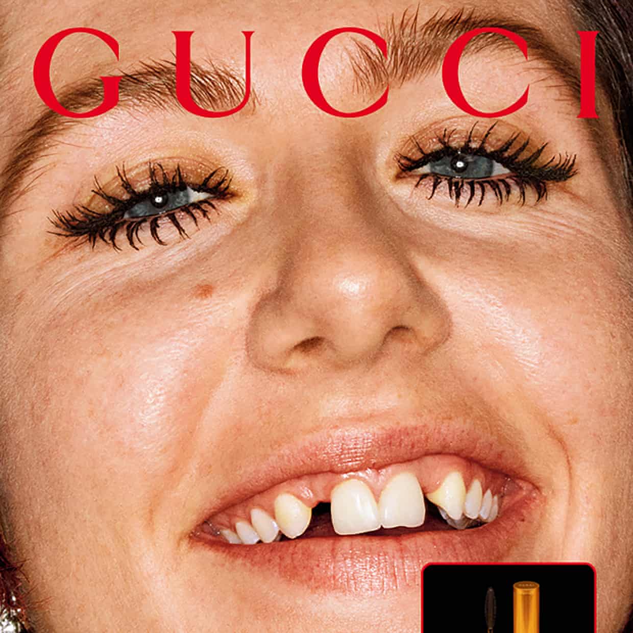 Tra le notizie dal mondo dell'arte di questa settimana: la nuova campagna Gucci (Photograph: Gucci Beauty)