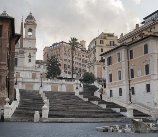 Ora tocca alla cultura, antidoto contro i virus Piazza di Spagna a Roma, ai tempi del coronavirus