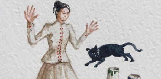 Le illustrazioni di Vanni Cuoghi sui social, per riflettere sul Coronavirus