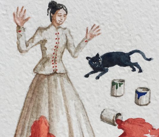 Le illustrazioni di Vanni Cuoghi sui social, per riflettere sul Coronavirus