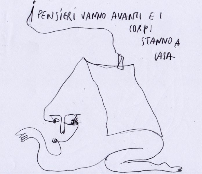 © Sissi, Palazzo Bentivoglio, #iorestoacasa, courtesy l'artista