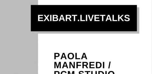 EXIBART.LIVETALKS. Venerdì 10 aprile: Paola Manfredi / PCM Studio