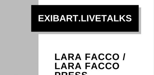 EXIBART.LIVETALKS. Lunedì 20 aprile alle 18.00: Lara Facco / Lara Facco Press