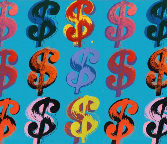 Covid-19: vademecum in soccorso di artisti e galleristi Andy Warhol, Dollar signs