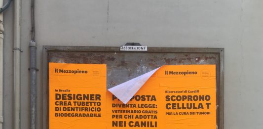 Mezzopieno: i manifesti e locandine di sole buone notizie