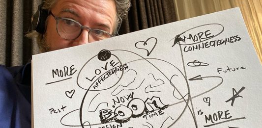 Designboom e Olafur Eliasson dedicano un disegno di speranza all’Italia