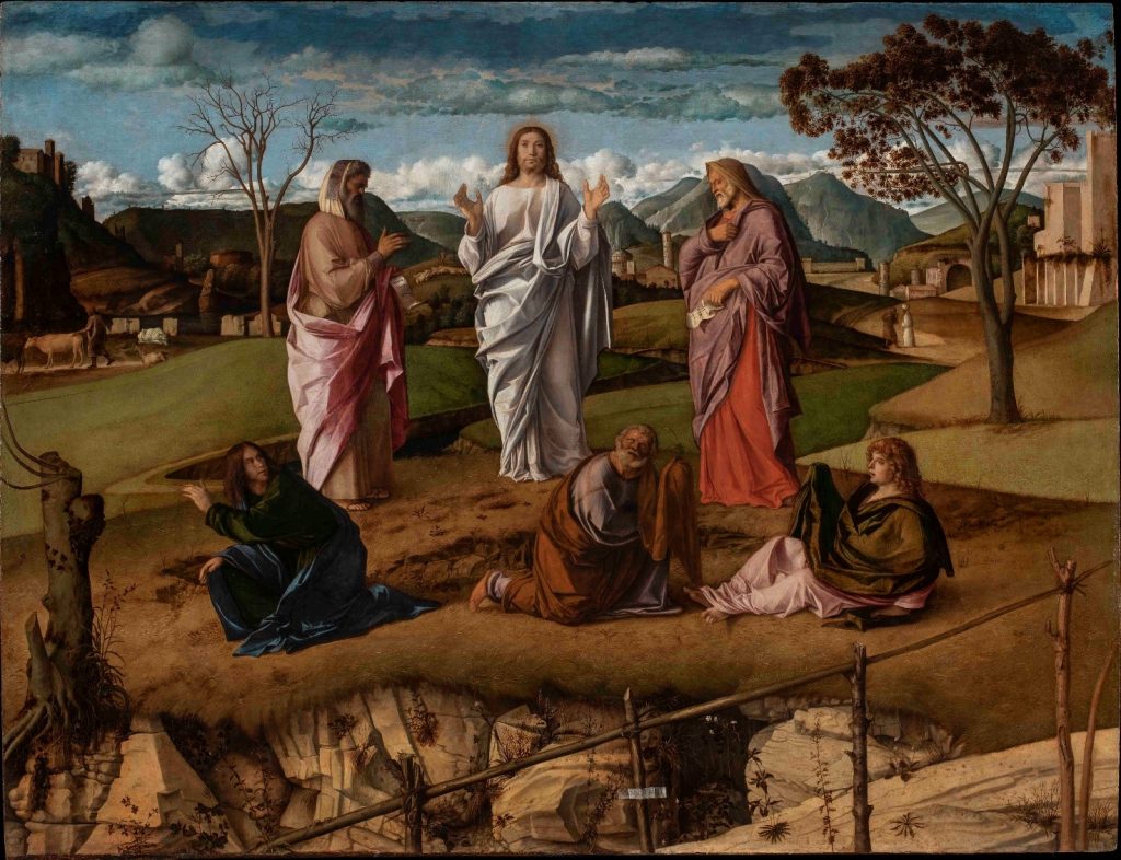 La Trasfigurazione di Bellini, Museo e Real Bosco di Capodimonte
