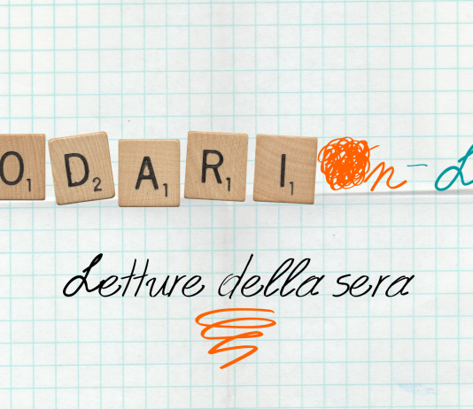 Le voci degli artisti online, dalle favole di Gianni Rodari ai podcast dei Diari Copertina del progetto Rodari Online. Letture della sera