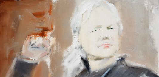 Miltos Manetas: mostra aperta solo se Assange sarà liberato