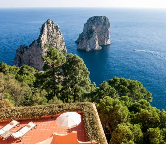 Un’estate italiana #2. Inchiesta sul turismo ai tempi del Covid-19 Hotel Punta Tragara, Capri