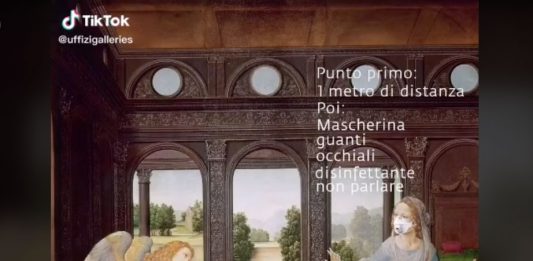 Gli Uffizi e TikTok