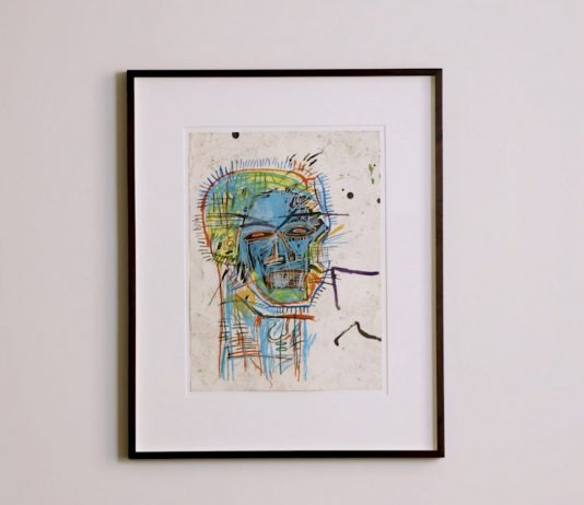 Untitled (Head) di Basquiat tra le opere della prossima asta di Sotheby’s "Untitled (Head)" di Basquiat (1982)