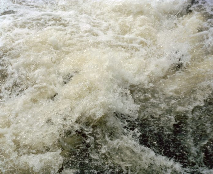 Gigi Cifali, LoW 842, Polluted mouth of water purification plant, 2018-19, Courtesy the Artist