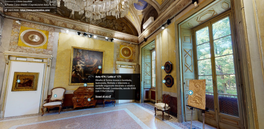 Un tour virtuale a Palazzo Crivelli, dentro l’asta de Il Ponte Il Ponte virtual tour