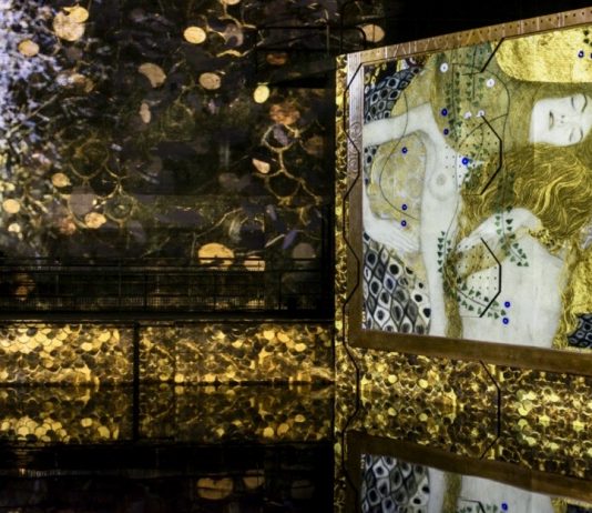 A Bordeaux, Bassins de Lumières apre con Gustav Klimt in digitale