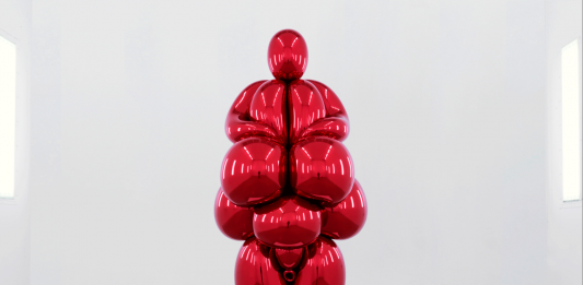 David Zwirner presenta la nuova Venus rossa di Jeff Koons, online