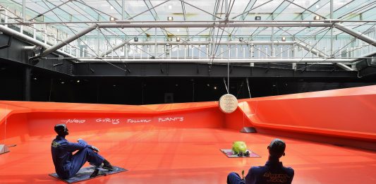 Bentornato MACRO! Al via il ‘Museo per l’Immaginazione Preventiva’ VIPRA, See how VIPRA is using music to hijack pop culture, 2020. Veduta della mostra Museo per l’Immaginazione Preventiva — EDITORIALE, MACRO, 2020. Courtesy MACRO — Museo d’Arte Contemporanea di Roma. Ph. Giovanni Apa.