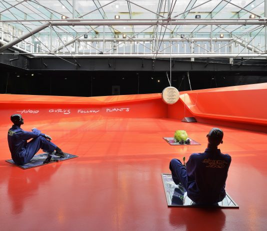 Bentornato MACRO! Al via il ‘Museo per l’Immaginazione Preventiva’ VIPRA, See how VIPRA is using music to hijack pop culture, 2020. Veduta della mostra Museo per l’Immaginazione Preventiva — EDITORIALE, MACRO, 2020. Courtesy MACRO — Museo d’Arte Contemporanea di Roma. Ph. Giovanni Apa.