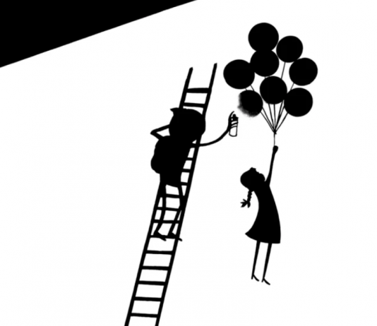 Banksy raccontato ai bambini: intervista a Fausto Gilberti Banksy secondo Fausto Gilberti (Courtesy: Corraini)