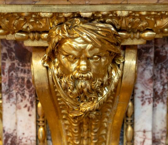 Luigi Valadier, Coppia di tavoli dodecagonali, Galleria Borghese