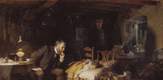 Aperto il corso di medicina per fare diagnosi analizzando le opere d’arte Luke Fildes, The Doctor, 1891