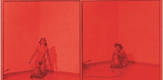 Finarte e cento anni di libri e manifesti, testimoni di opere, artisti e correnti Marina Abramović, set di 6 poster per Ritmo 4, 1974, Maschietto Editore (particolare)