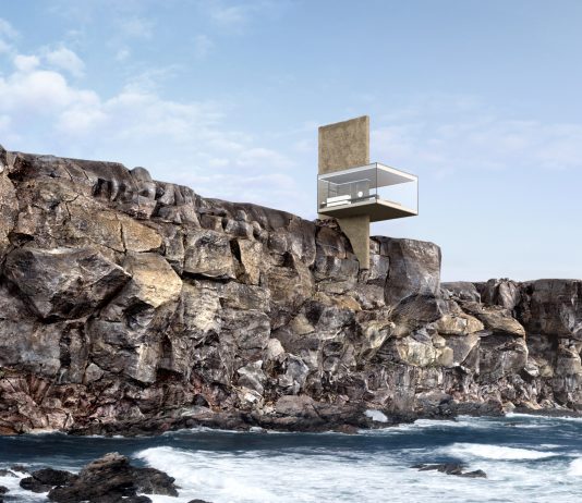 Air: la cabina abitabile in bilico sul mare e sospesa nell’aria