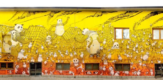 I panda di Blu. La “Pandemia” raccontata dagli occhi dello street artist