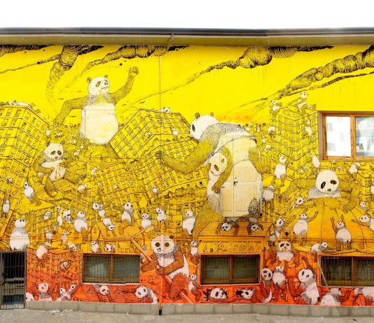 I panda di Blu. La “Pandemia” raccontata dagli occhi dello street artist