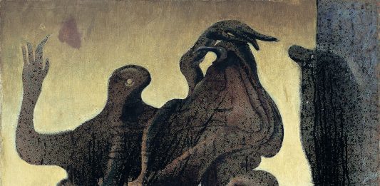 Max Ernst, Coppia zoomorfica, Collezione Peggy Guggenheim