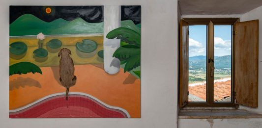 I produttori di silenzio di Pereto Installation view a Straperetana. Produttori di Silenzio, a cura di Saverio Verini in collaborazione con Matteo Fato, 2020, Pereto (AQ) Photo Credits: Giorgio Benni