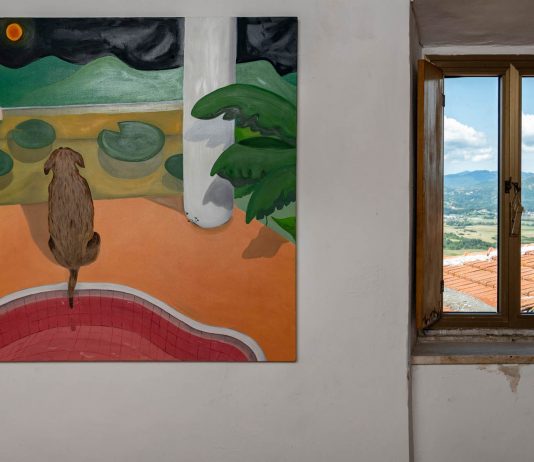 I produttori di silenzio di Pereto Installation view a Straperetana. Produttori di Silenzio, a cura di Saverio Verini in collaborazione con Matteo Fato, 2020, Pereto (AQ) Photo Credits: Giorgio Benni