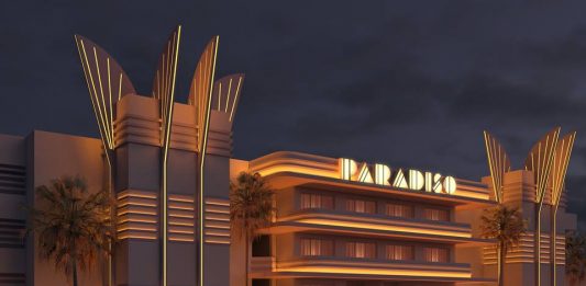 Paradiso Ibiza Art Hotel è l’albergo Art Dèco e vaporwave sulle spiagge di Ibizia Paradiso Ibiza Art Hotel