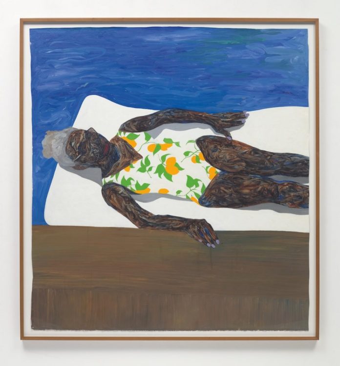 Amoako Boafo, The Lemon Bathing Suit (2019) | Phillips