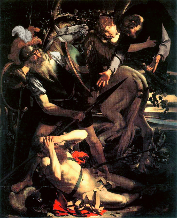 Caravaggio, Conversione di San Paolo (Odescalchi), 1600-1601