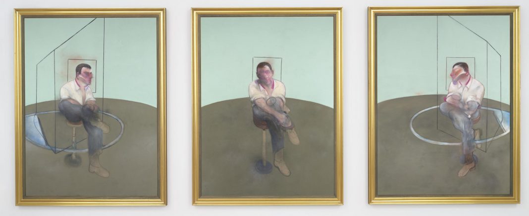 Francis Bacon, Three Studies for a Portrait of John Edwards (1984)