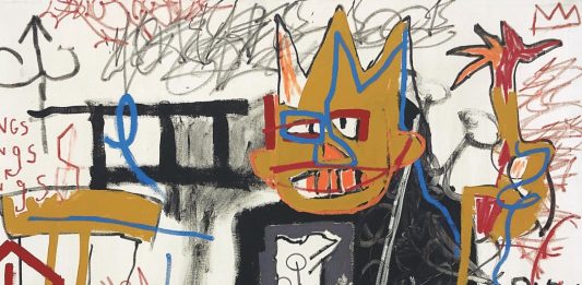 Un nuovo spazio per Phillips, che inaugura con una mostra a Southampton Jean-Michel Basquiat, Portrait of A-One A.K.A King (1982) | Phillips