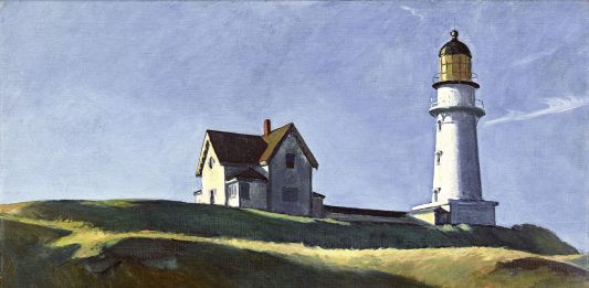 Edward Hopper, il pittore essenziale Lighthouse Hill, 1927,© Heirs of Josephine Hopper 2019, ProLitteris, Zurich
