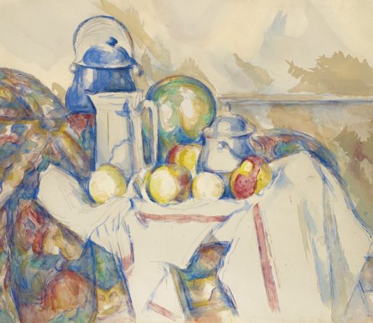 Cézanne in asta da Christie’s per un nuovo appuntamento Paul Cézanne, Nature morte avec pot au lait, melon et sucrier (1900-1906). L'opera sarà battuta all'Evening Sale di Christie's il prossimo 6 ottobre
