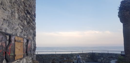 ‘Pillino The Wall’ per il Festival della Comunicazione, a Camogli