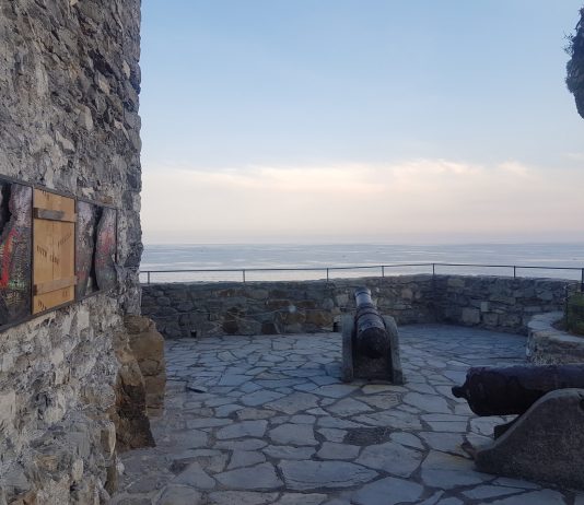 ‘Pillino The Wall’ per il Festival della Comunicazione, a Camogli