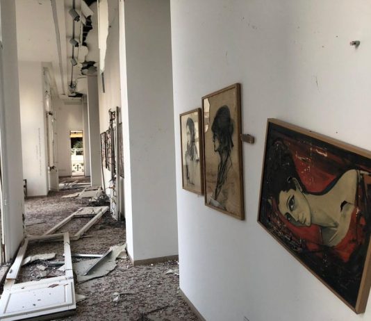 Christie’s in prima linea con l’asta WE ARE ALL BEIRUT, in programma per il prossimo novembre Il Museo Sursock di Beirut devastato dalle esplosioni del 4 agosto © Photo: Marie Nour Hechaime