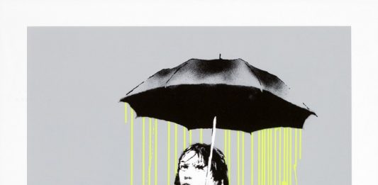 Banksy, l’asta di Sotheby’s interamente dedicata all’artista misterioso Banksy, Nola (Green Rain). Sotheby's