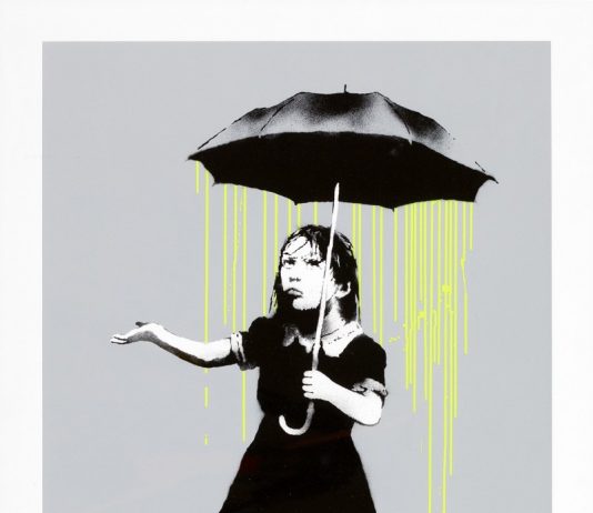 Banksy, l’asta di Sotheby’s interamente dedicata all’artista misterioso Banksy, Nola (Green Rain). Sotheby's