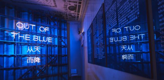 OUT OF THE BLUE – Viaggio nella Calligrafia attraverso Alcantara, Palazzo Reale Alcantara, Out of the blue
