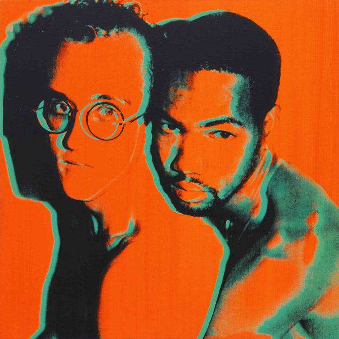 Andy Warhol, Portrait of Keith Haring and Juan Dubose | Sotheby's